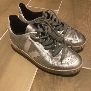 Veja silver sneakers